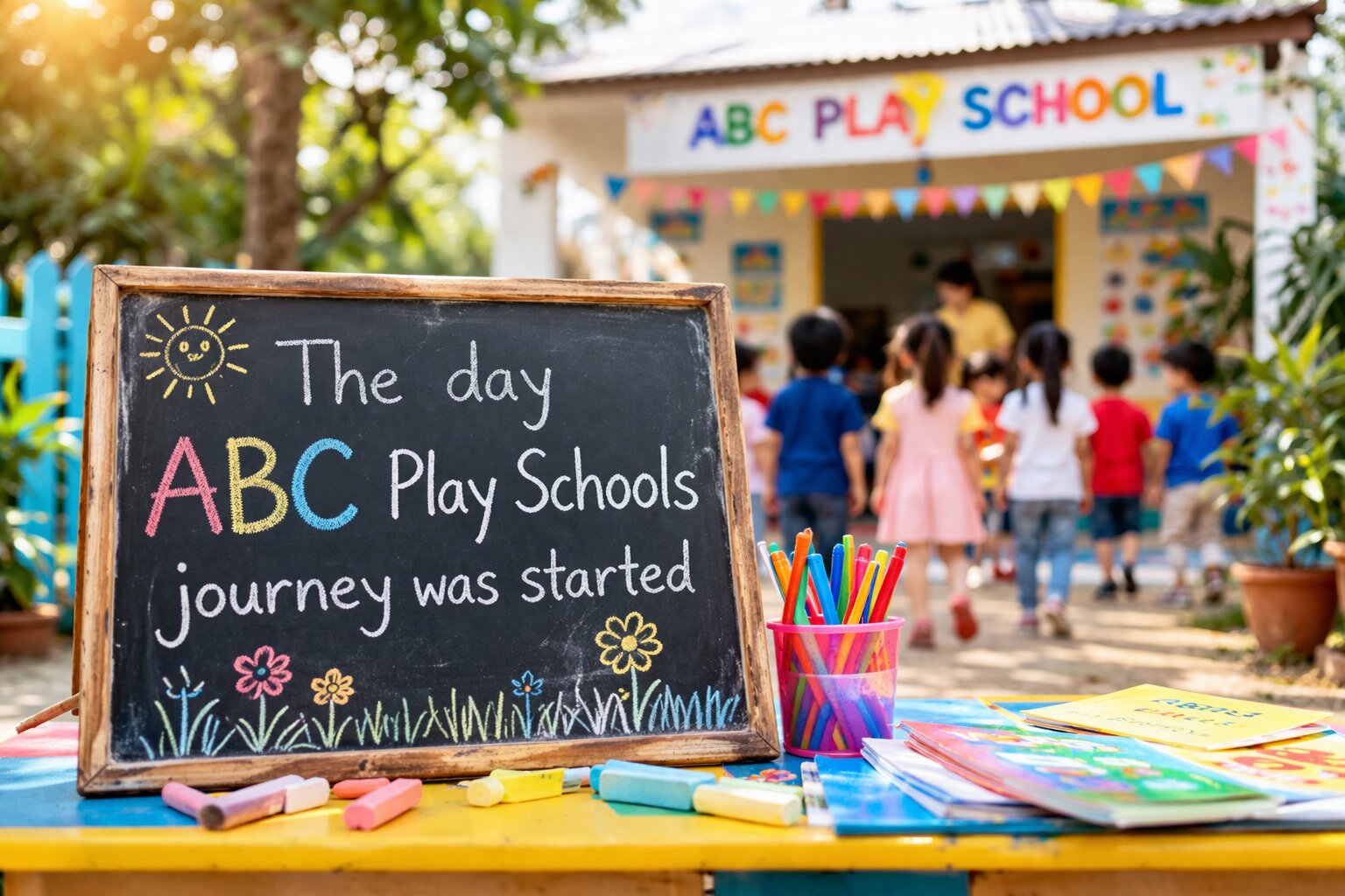 journey of abc playschool near chitrapuri colony